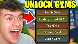 How To UNLOCK NEW GYMS In Roblox GYM LEAGUE!