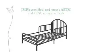 Little Seeds River Metal Toddler Bed