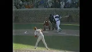 St.Louis Cardinals vs Chicago Cubs (April 22, 1986) 