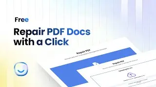 Repair PDF Docs with a Click (FREE)