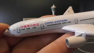 🇨🇳 unboxing diecast Aircraft Model China Eastern Airlines Boeing 737-89P  Mini Fun Land  (001017)