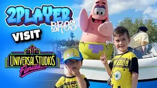 🕹🕹 2P Bros 🛸🎢 🏝 explore Universal Studios Orlando Florida ✨ rides and attractions ✨ 2021