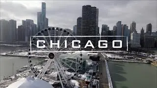 Chicago After Winter Storm 2024 | 4K Drone Footage