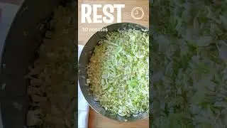 Sauerkraut recipe in less than a minute