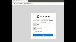 install Webmin in Ubuntu 18.04