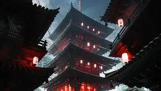 Cyber Japan Art Breakdown | Blender