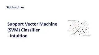 7.3.1. Support Vector Machine Classifier - Intuition