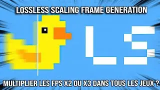 Frame Gen x2 et x3 dans tous les jeux avec Lossless Scaling