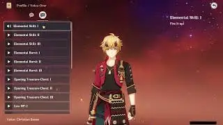THOMA BATTLE VOICE LINES (ENGLISH)