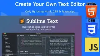 Build Your own Text Editor Using Javascript