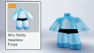 HURRY GET FREE HEADLESS & MINI PLUSHIE NOW IN ROBLOX! 🥳😎 2024