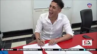 SANTIAGO MELE, ASÍ FUE LA FIRMA Y PRESENTACIÓN DEL JUGADOR POR JUNIOR