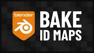 Bake ID maps in Blender