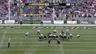 Highlights: Army Football vs Wake Forest 9-21-13