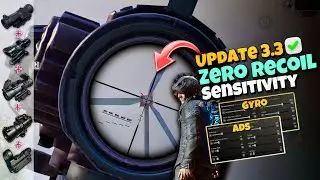 Update 3.3 Best Sensitivity Settings ✅ For All Devices And IOS Gyroscope And Non Gyro | PUBGM/BGMI