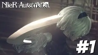 Nier: Automata Walkthrough PART 1 - Glory To Mankind (PS4 1080p)