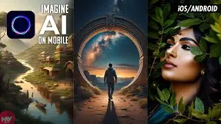 Midjourney as Mobile App? Easy Prompts to CREATE STUNNING ART on Mobile | IMAGINE AI GUIDE