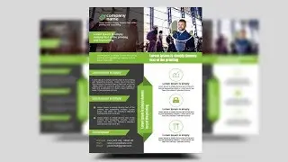 Design Creative Business Flyer | Photoshop Tutorial