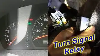 Honda Accord Turn Signals - Blinkers - Hazard Lights - problem & fix - turn signal relay