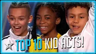 TOP 10 BEST Kid Auditions from Britain's Got Talent 2024!