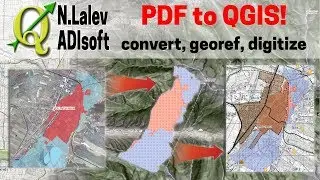 QGIS : How to Georeference PDF files?