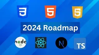 Web Development Roadmap 2024  (How To Become Web Developer)