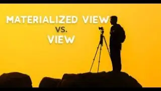 Difference between views and materialized view  #SQL INTERVIEW