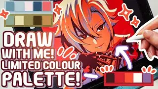 Colouring with Limited Color Palettes! | Draw With Me!