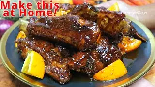 Yummy! Pork Ribs  - Oranges❗is So Delicious & TENDER 💯✅  Tastiest ive ever eaten!