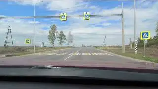 Строительство на трассе Владимир - Суздаль