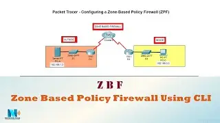 4.4.1.1 Packet Tracer - Configuring a Zone-Based Policy Firewall (ZPF) (عربي)