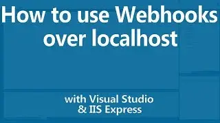 Writing webhooks on localhost with Visual Studio and IIS Express