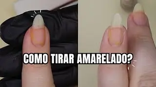 COMO CLAREAR UNHAS AMARELADAS / MANCHADAS?