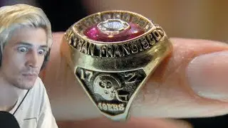 xQc reacts to Pawn Stars: 1989 San Francisco 49ers Super Bowl Ring (with chat)