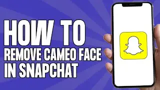 How to Remove Cameo Face in Snapchat (2024)