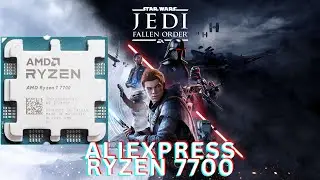 ALIEXPRESS Ryzen 7700 tested in Jedi - Fallen Order