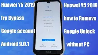 All Huawei Android 9.0 huawei Y5 2019 Frp Bypass |Google Account Remove No Talkback No Code