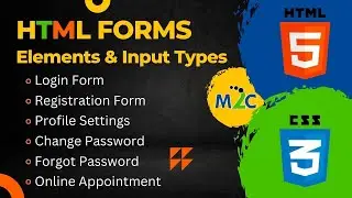 HTML and CSS Tutorial #13 HTML Forms & Input Tags Tutorial in Hindi