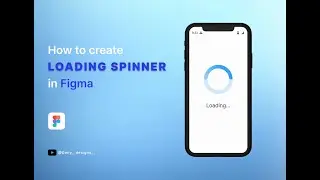 How to create a loading spinner in Figma||@Dailydesigns280