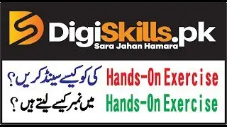 How to Make and Send Hands On Exercise to Digi Skills Program | How to Complete Exercise DigiSkills