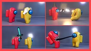 Among Us - Death animations & funny Animation [RTX ON]