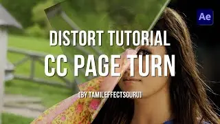 After Effects Tutorial CC Page Turn in Tamil