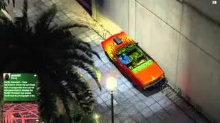 GTA 5 PC ONLINE - INSANE 5 STAR WANTED POLICE PURSUIT CHAOS CRAZY PSYCHO RUN (no cheats) part 1