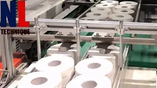 Toilet Paper and Napkins Making Process in Modern Factory - How Toilet Paper and Tissue Paper Made