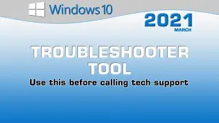 Windows 10 Troubleshooter Tool