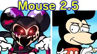 Friday Night Funkin VS Mouse 2.5 FULL WEEK | Mickey Mouse Update (FNF Mod) (Official) (Creepypasta)