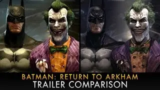 Batman: Return to Arkham Graphics Comparison