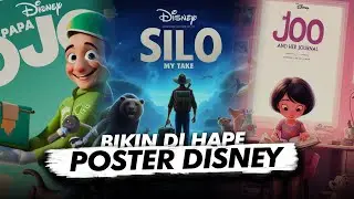 DISNEY POSTER TUTORIAL!! 🔥🔥 How to Make a Disney Poster on an Android iPhone