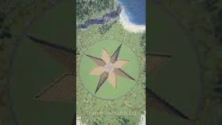 Ultimate Compass Base | Tutorial | Timelapse build #cinematics #minecraft #build  #timelapse