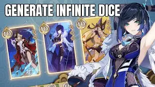 This Deck is Broken! Generate Unlimited Dice In One Round! | Genshin TCG